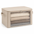 Clear-Front Sweater Storage Bin