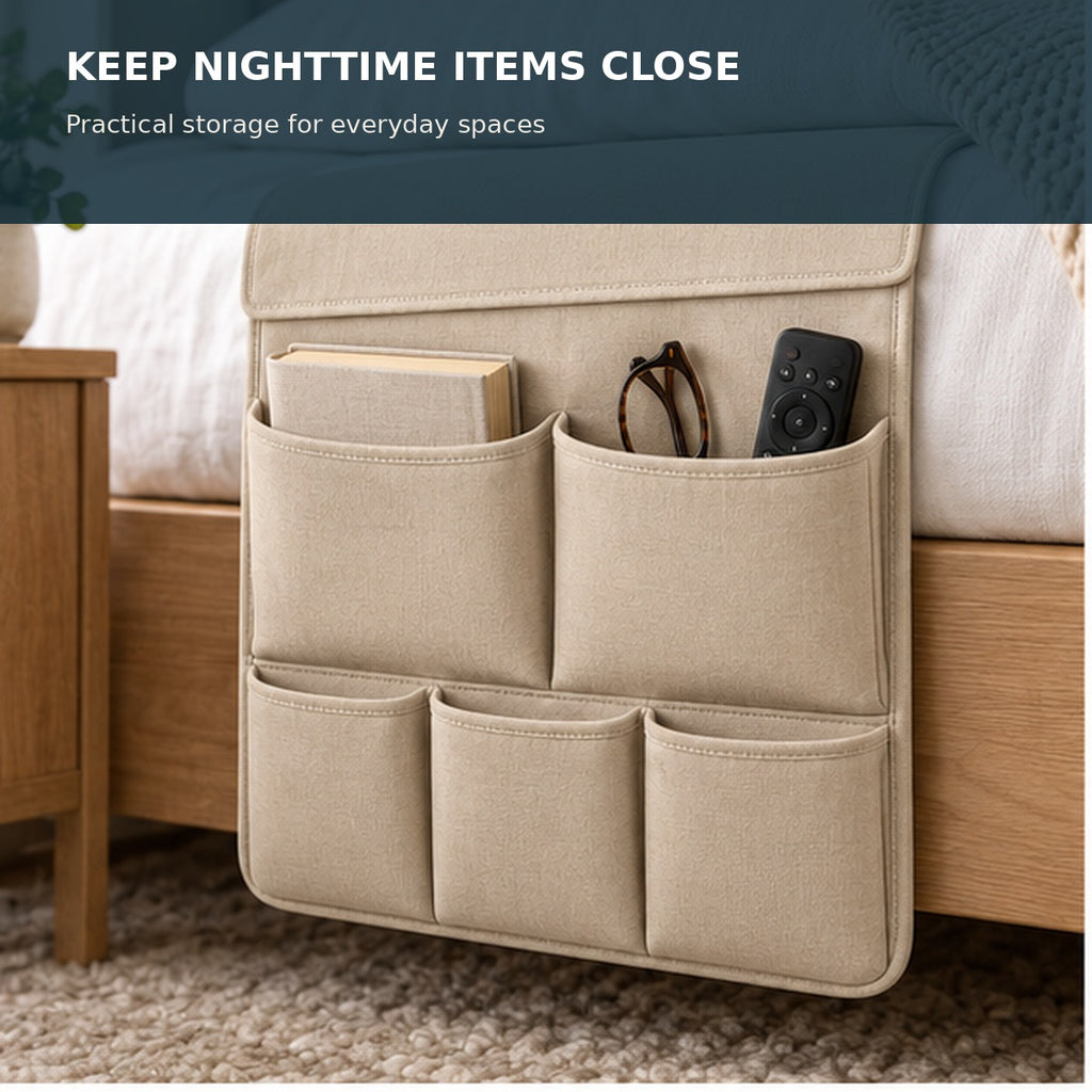 Bedside Pocket Organizer