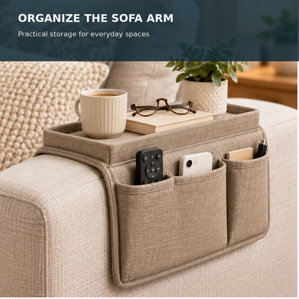 Sofa Armrest Organizer