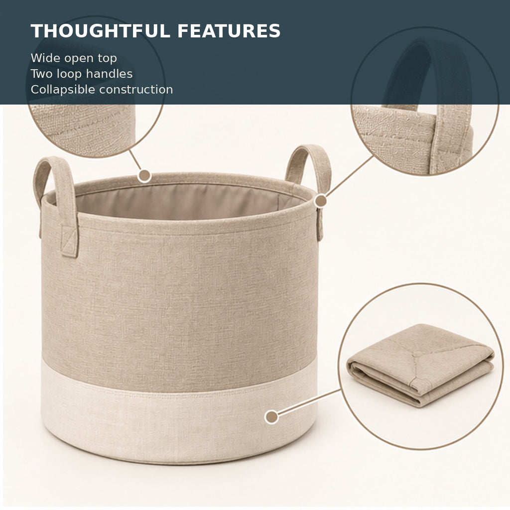 Soft-Sided Toy Storage Bin