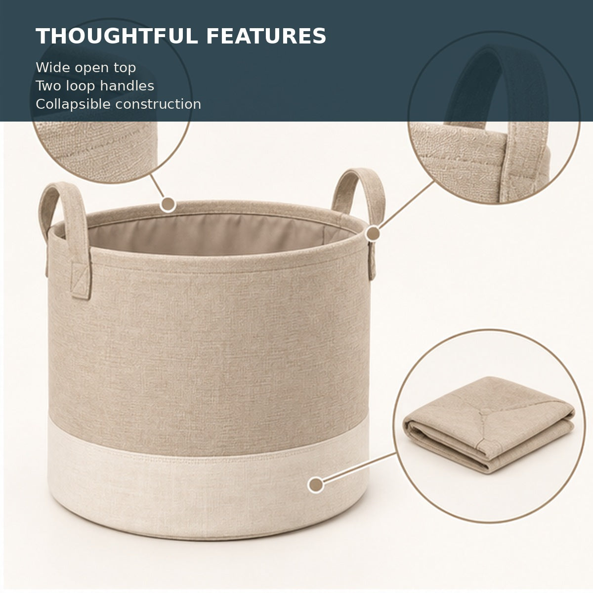Soft-Sided Toy Storage Bin