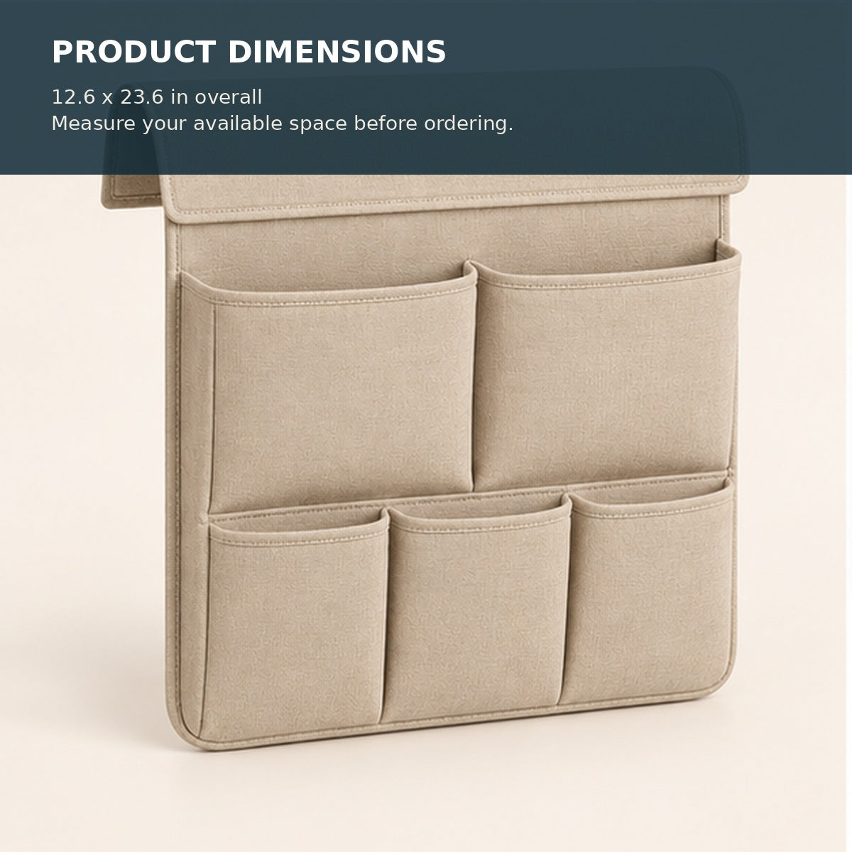 Bedside Pocket Organizer