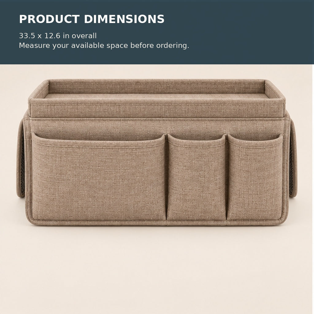 Sofa Armrest Organizer