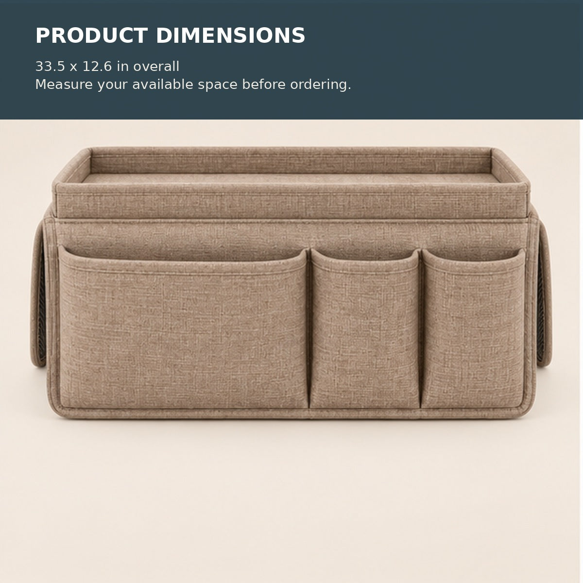 Sofa Armrest Organizer
