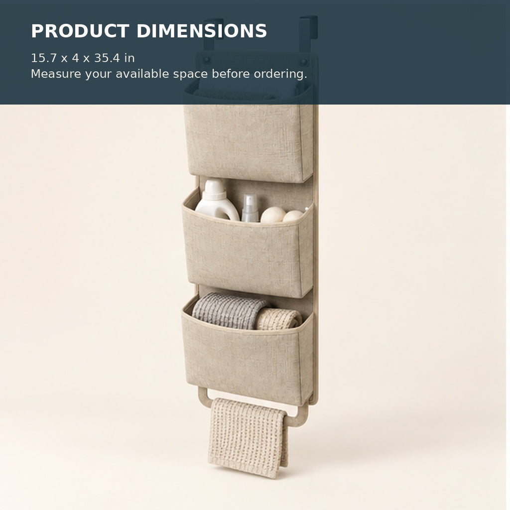 Over-Door Laundry Organizer
