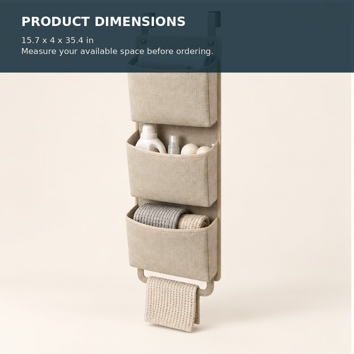 Over-Door Laundry Organizer